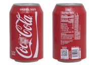 Husă de silicon camuflaj cu imitație de doză de cola de 330 ml