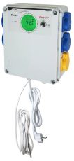 Cutie temporizatoare G-Systems IV 4x600W + încălzire + control al temperaturii