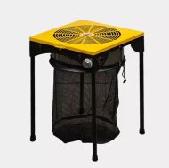 Masă electrică de tuns iarba pentru frunze PELADORA 46x46x64.5cm