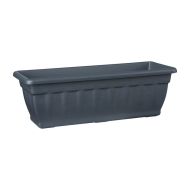 Ghiveci Cassiopea 60×20×16, antracit — 12,5 l