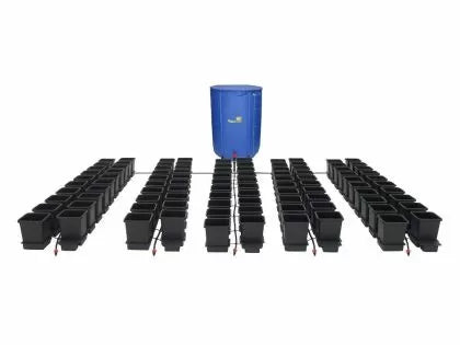 100 Pot System (NO Flexi-Tank, with 16mm pipe)