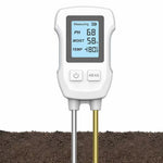 Tester digital 3-în-1 pentru pH, temperatură și umiditatea solului