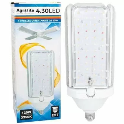 Agrolite LED 4.30 E27 120W - lampă LED pentru creștere și înflorire