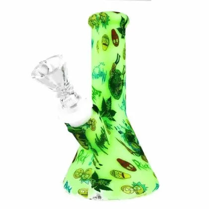 Cartoons Green 13 cm – bong din silicon