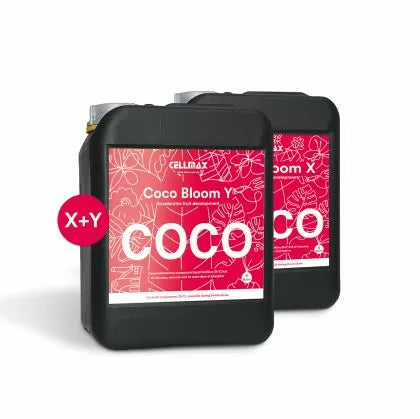 CELLMAX Coco Bloom X&Y 2x10 l - îngrășământ pentru înflorire, pentru cocos