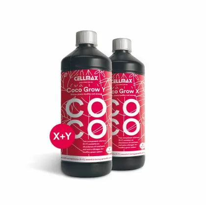 CELLMAX Coco Grow X&Y 2 × 1 l – îngrășământ pentru creștere, pentru cocos