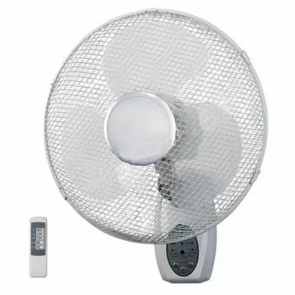 Cornwall Wall Fan Remote Control 40 cm – ventilator de perete cu telecomandă, 45W