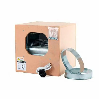 Cyclone ISO-BOX HDF 3250 m³/h - Sound-Insulated Inline Turbine Fan Box