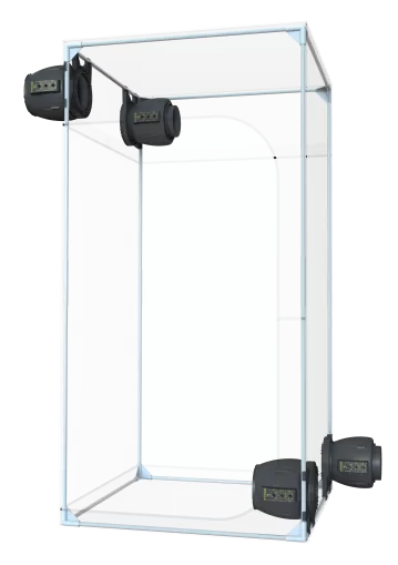 Secret Jardin DF16 Extractor T 150 / 250 / 350 м3/ч - Канален турбинен вентилатор с вграден контролер