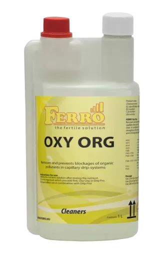 Ferro OXY ORG 1l - cleaning product for irrigation systems