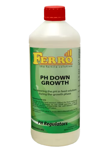 Ferro pH DOWN GROW 1 L - pH-lowering regulator (for the growth stage)