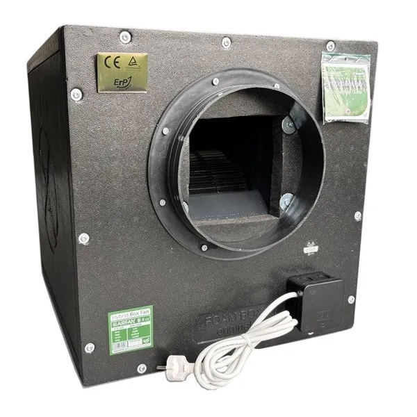 AIRFAN® Foam Box (hybrid) 3250 m3/h - Ventilator cu turbină izolat fonic (cutie hibridă)