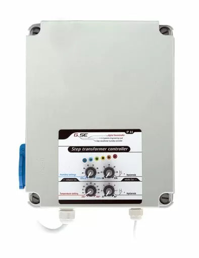 GSE - controler cu transformator în trepte pentru umiditate și temperatură (1 ventilator 2.5A)