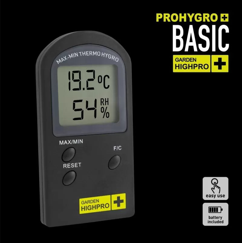 Garden Highpro HYGRO THERMO BASIC - termohigrometru digital