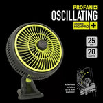 Garden Highpro ventilator oscilant profesional cu clemă