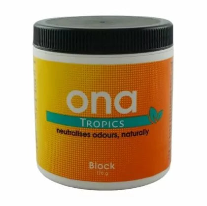 Ona Block Tropics 170 g - neutralizator de mirosuri cu aromă "Tropics" (bloc)