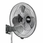 RAM Heavy Duty Wall Fan 45cm - ventilator de circulație pentru perete, cu 3 viteze, 100W