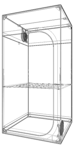 Secret Jardin DS90 Grow Tent (90 x 90 x 178 cm)