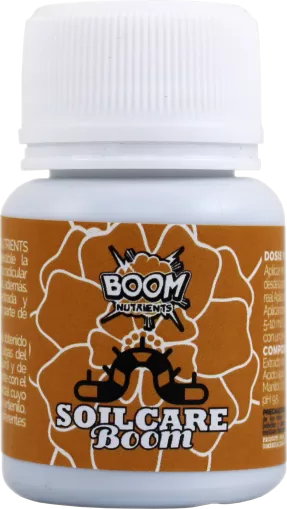 Soil Care Boom 30 ml - protecție organică împotriva viermilor și larvelor