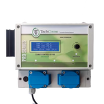 TechGrow Clima Control 14A - controler digital pentru temperatură, viteză min. și max. (2 ventilatoare)