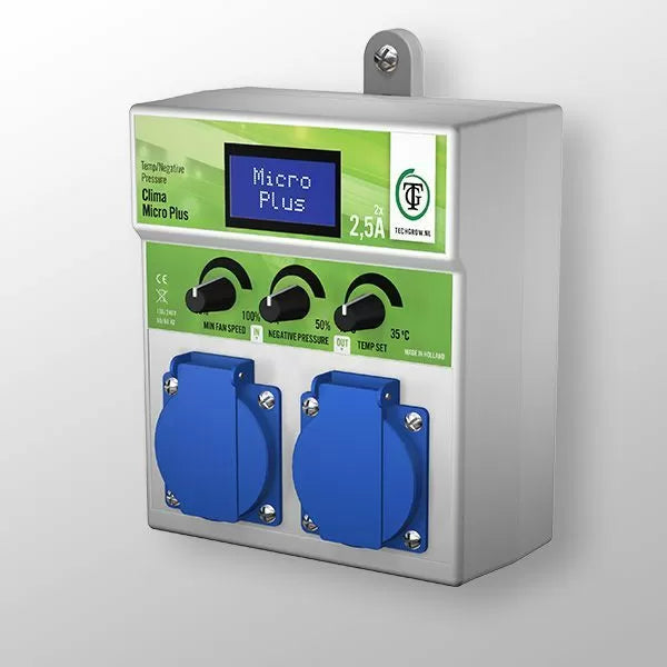 TechGrow - Clima Micro Plus 2 x 2.5A (presiune negativă)