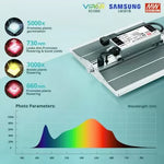 Viparspectra XS1000 100W - lampă LED pentru creștere și înflorire