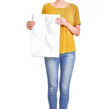 Pungă pentru ambalare din folie de aluminiu QNUBU 30 × 45 cm