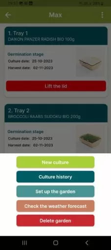 Babylon Garden XS Home Hydroponic System for Sprouts and Microgreens, 1 Crop, Smart App + Gift
