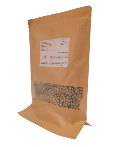 Semințe organice de mazăre - 400 g.