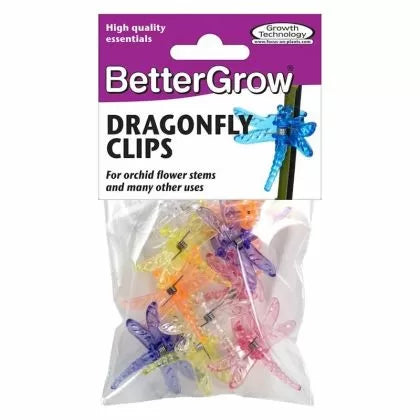 BetterGrow Seahorse Orchid Support Clips - 10 pcs