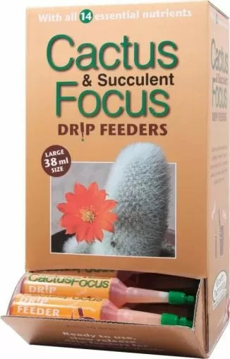 Cactus Focus Drip Feeders 38ml - doză pentru fertilizare prin picurare pentru cactuși