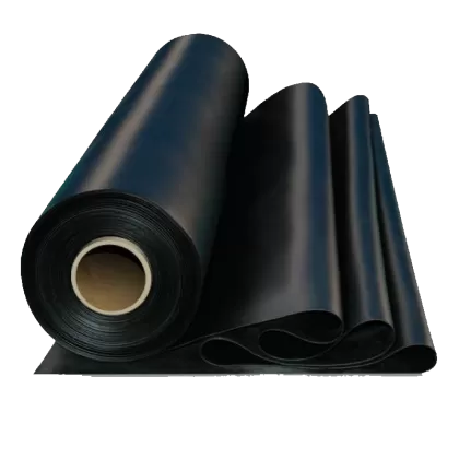 Folie PVC neagră pentru iazuri artificiale 4 × 25 m, rolă 0.5 mm