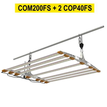 Secret Jardin Cosmorrow Kit 200W PPE 2.7 Full Spectrum – iluminat LED cu spectru complet pentru plante