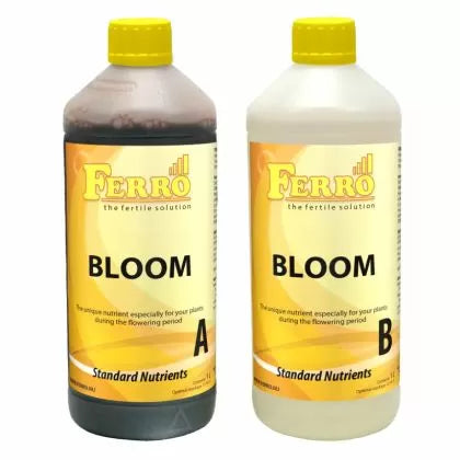 Ferro BLOOM A&B - îngrășământ pentru înflorire (în sol / hidro, pentru apă de la robinet)