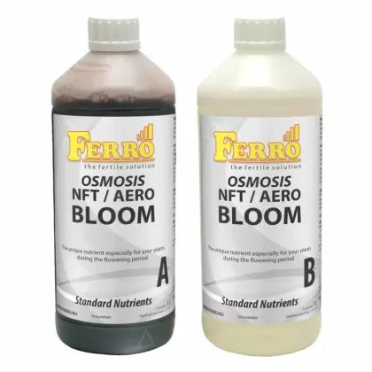 Ferro OSMOSIS NFT / AERO BLOOM A&B - Bloom Fertiliser for NFT / Aero and RO Water