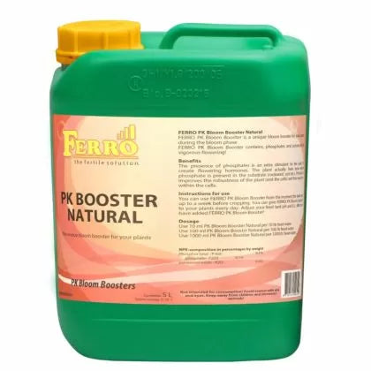 Ferro PK BOOSTER NATURAL - booster pentru înflorire pentru sisteme hidro / de irigare (cu fosfor și potasiu)