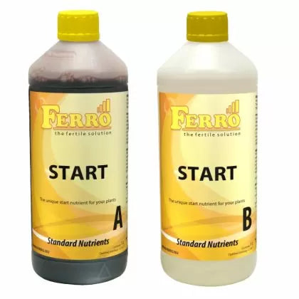 Ferro START A&B – îngrășământ pentru fertilizarea inițială, în sol / hidro, pentru apă de la robinet