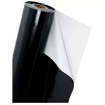 Folie reflectorizantă negru-alb 125μm 2 m x 100 m (rolă)