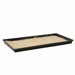 Flexible Tray with Large Drainage Holes for Microgreens and Seedlings 31 x 51 x 4 cm