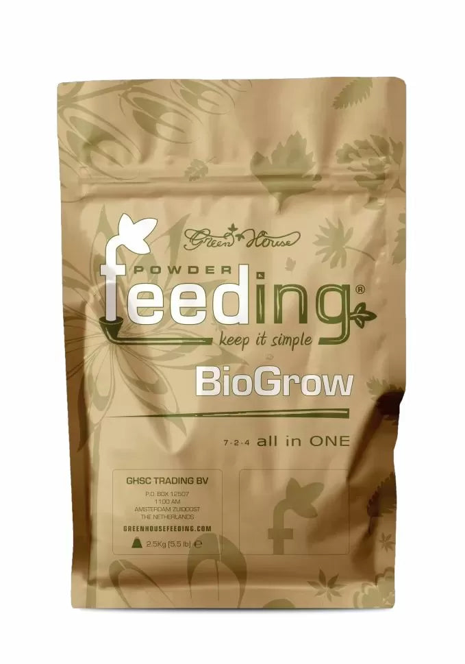 GH Powder Feeding BioGrow Organic Vegetative Fertiliser