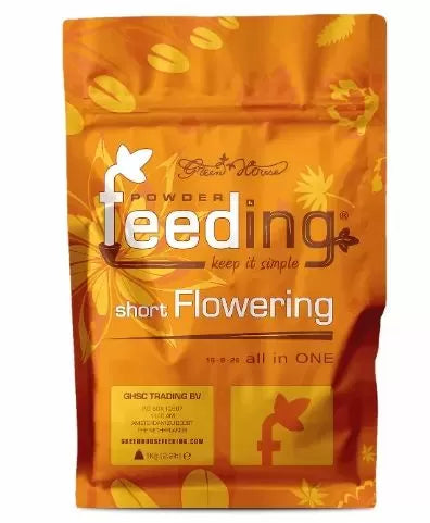 GH Powder Feeding Short Flowering - powdered nutrient for fast-flowering plants