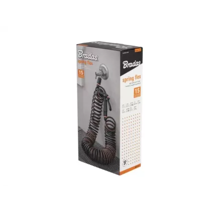 Set furtun spiralat Bradas SPRING FLEX 15 m