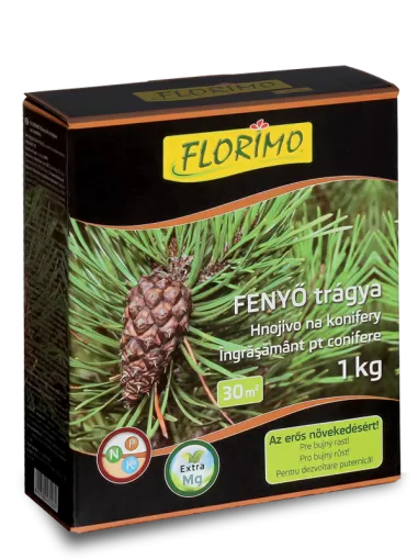 FLORIMO îngrășământ granulat pentru conifere și plante veșnic verzi - 1 kg