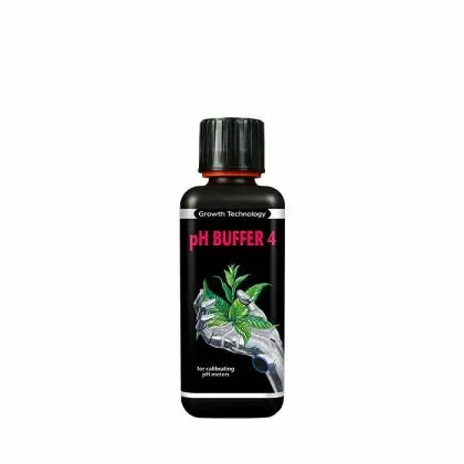 Growth Technology pH BUFFER 4 - soluție tampon pentru aparate pH, 300 ml