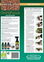 GT Orchid Focus Repotting Mix Peat Free - peat-free orchid repotting mix 3 l