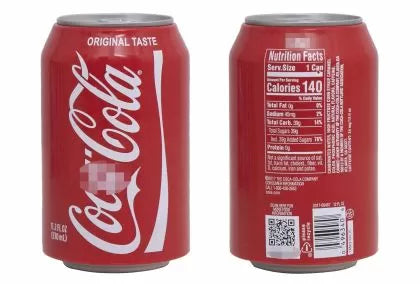 Камуфлажен силиконов калъф с имитация на  COLA кен 330ml