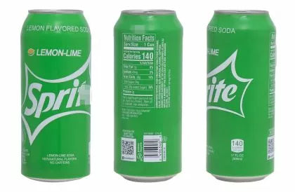 Carcasă din silicon camuflată cu imitație de doză Sprite 500 ml