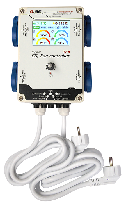 GSE NexControl 32A AC/EC професионален климатичен контролер за grow room