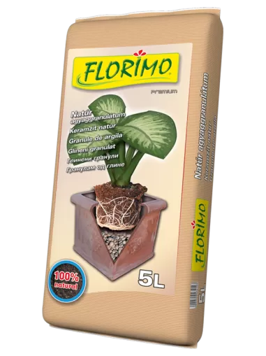FLORIMO естествени глинени гранули (керамзит) - 5л.