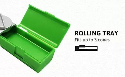 Râșniță de buzunar din aluminiu combinată All-In-One - Weed leaf seal
